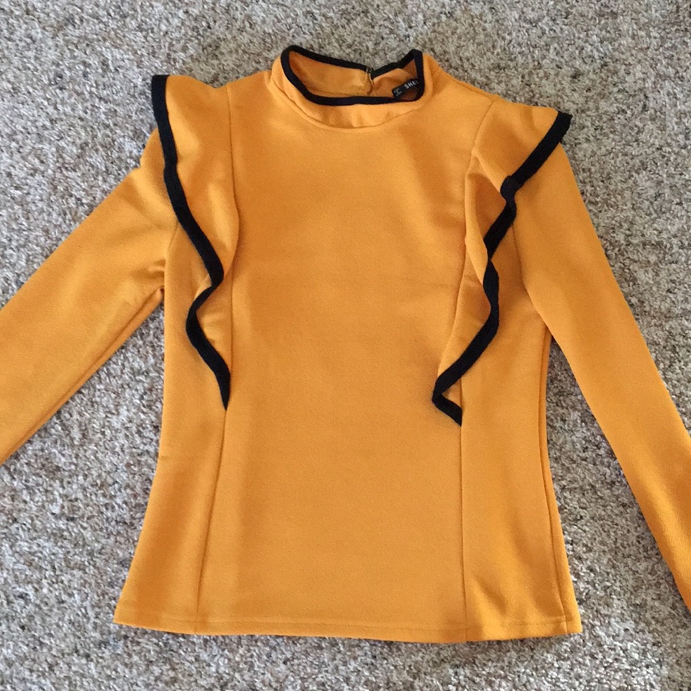 Ruffle Front Top